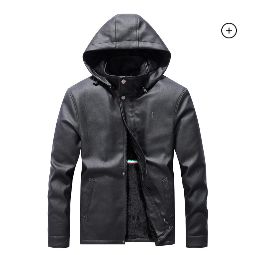 NWT- Ferrari Collection Leather Jacket. Model M20101B